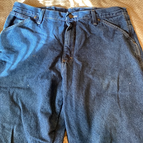 Wrangler Fleece Lined Work Pants 34x32 - Picture 6 of 8